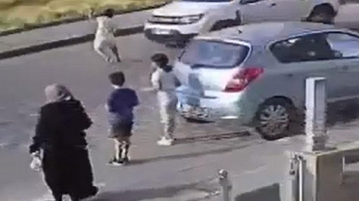 Ankara’da çocuk yola aniden fırladı araba çarptı! İşte o anlar