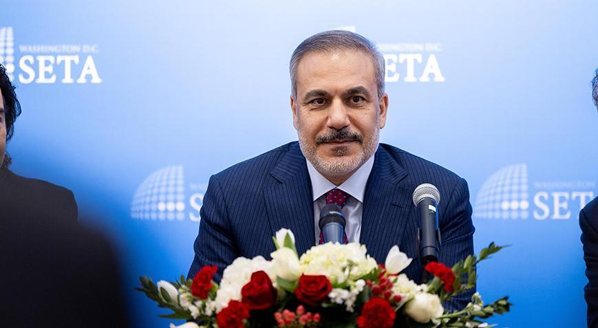 Dışişleri Bakanı Hakan Fidan, ABD’de SETA Yuvarlak Masa Toplantısı’na katıldı