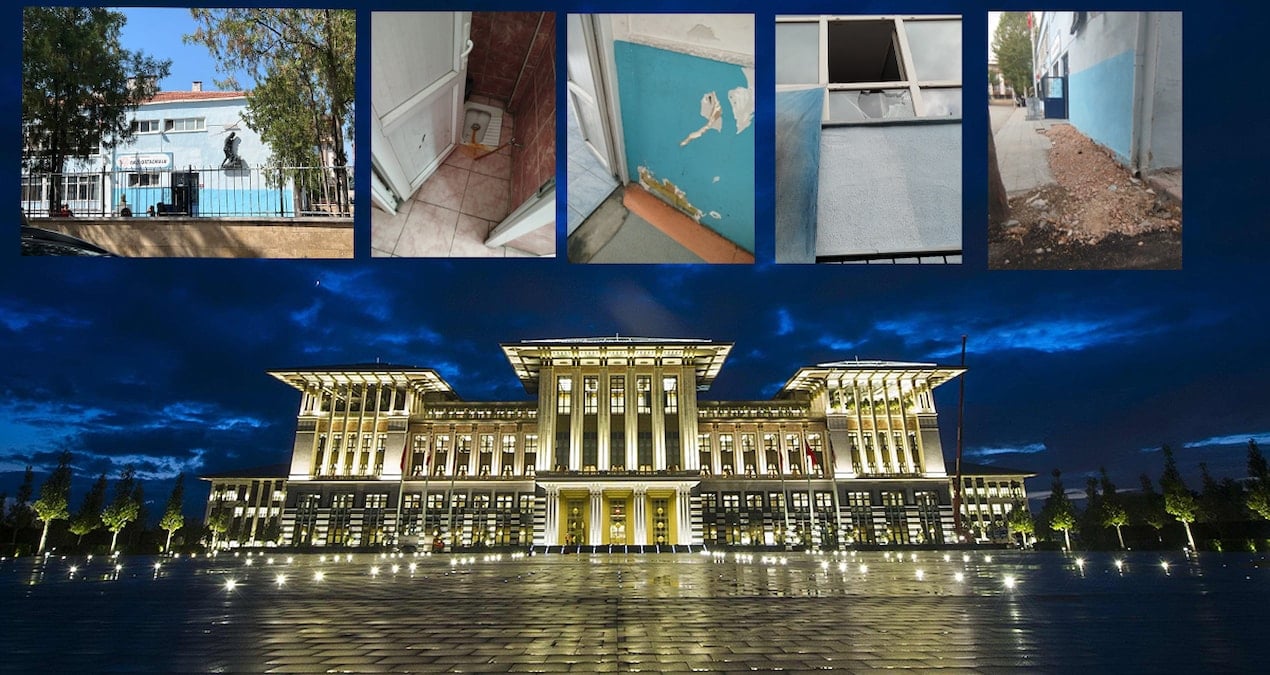 sarayin dibindeki gazi okulu sefaleti yasiyor MAFZRlKX