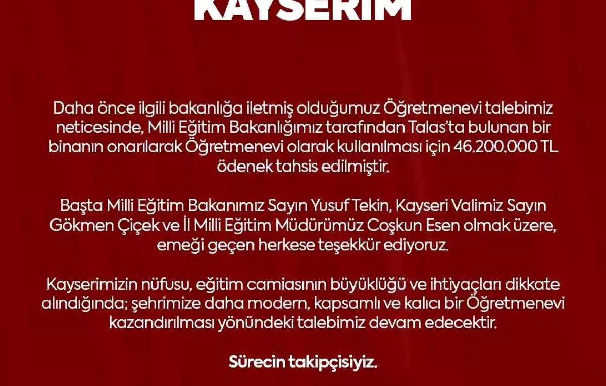 kayseriye yeni ogretmenevi icin 46 milyon tl odenek C3nFCyzM.jpg