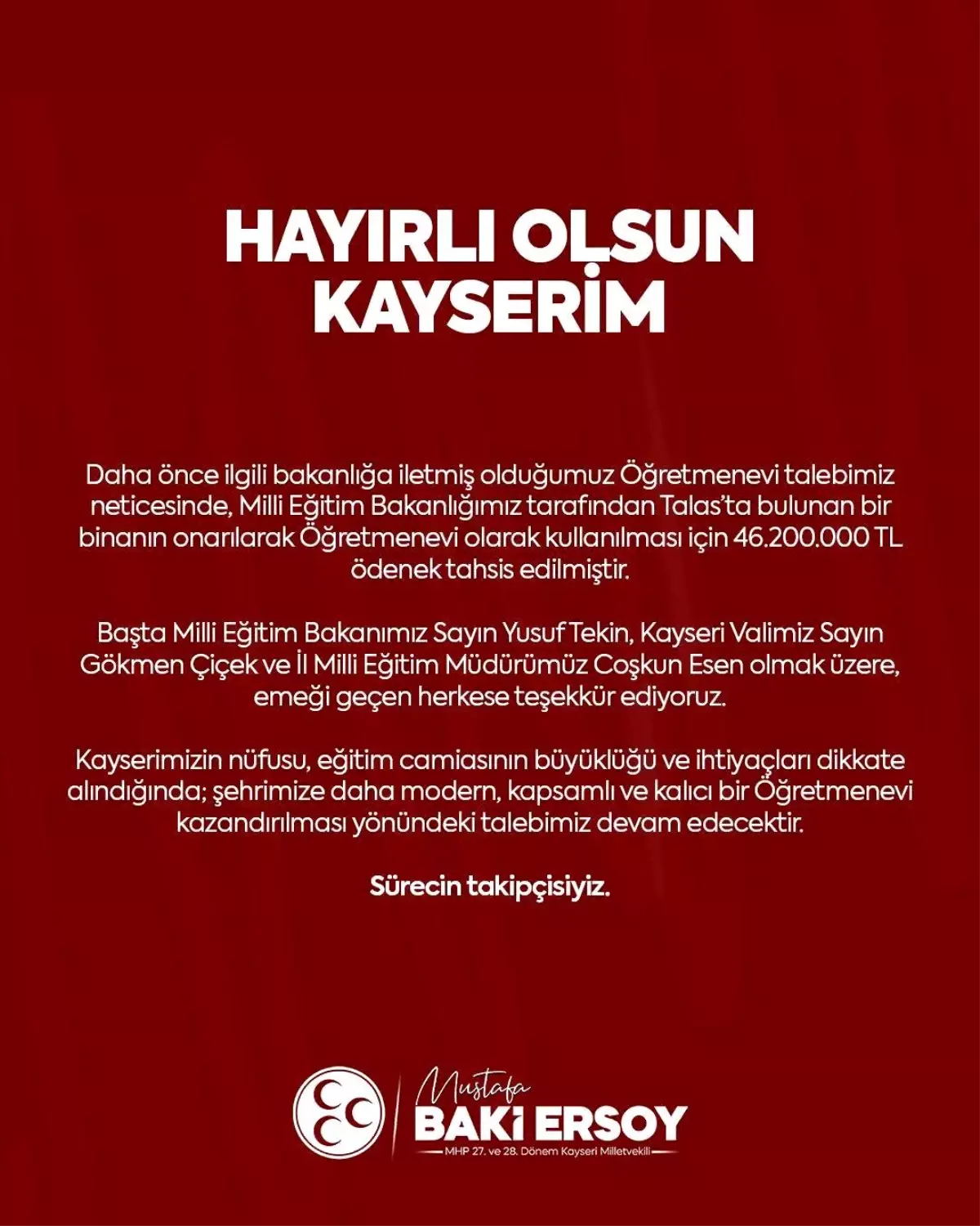 kayseriye yeni ogretmenevi icin 46 milyon tl odenek C3nFCyzM.jpg