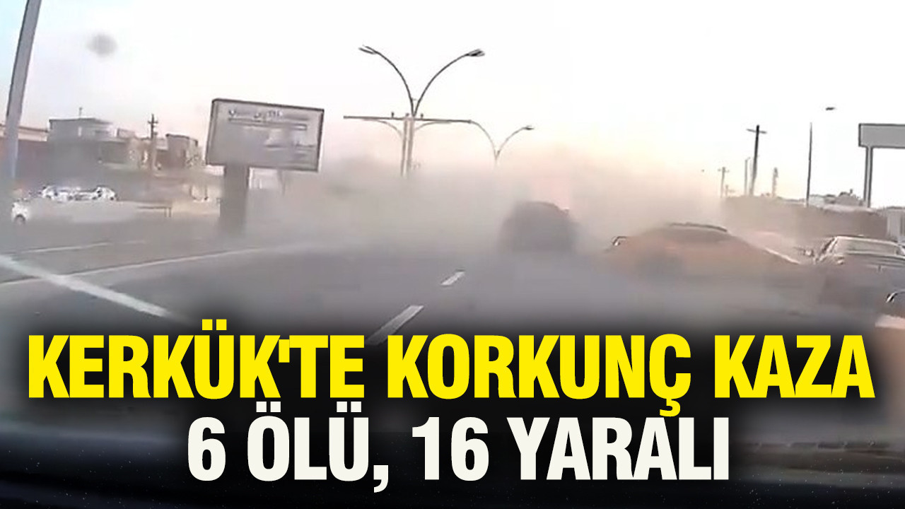 Kerkük’te Feci Trafik Kazası: 6 Kişi Hayatını Kaybetti, 16 Yaralı