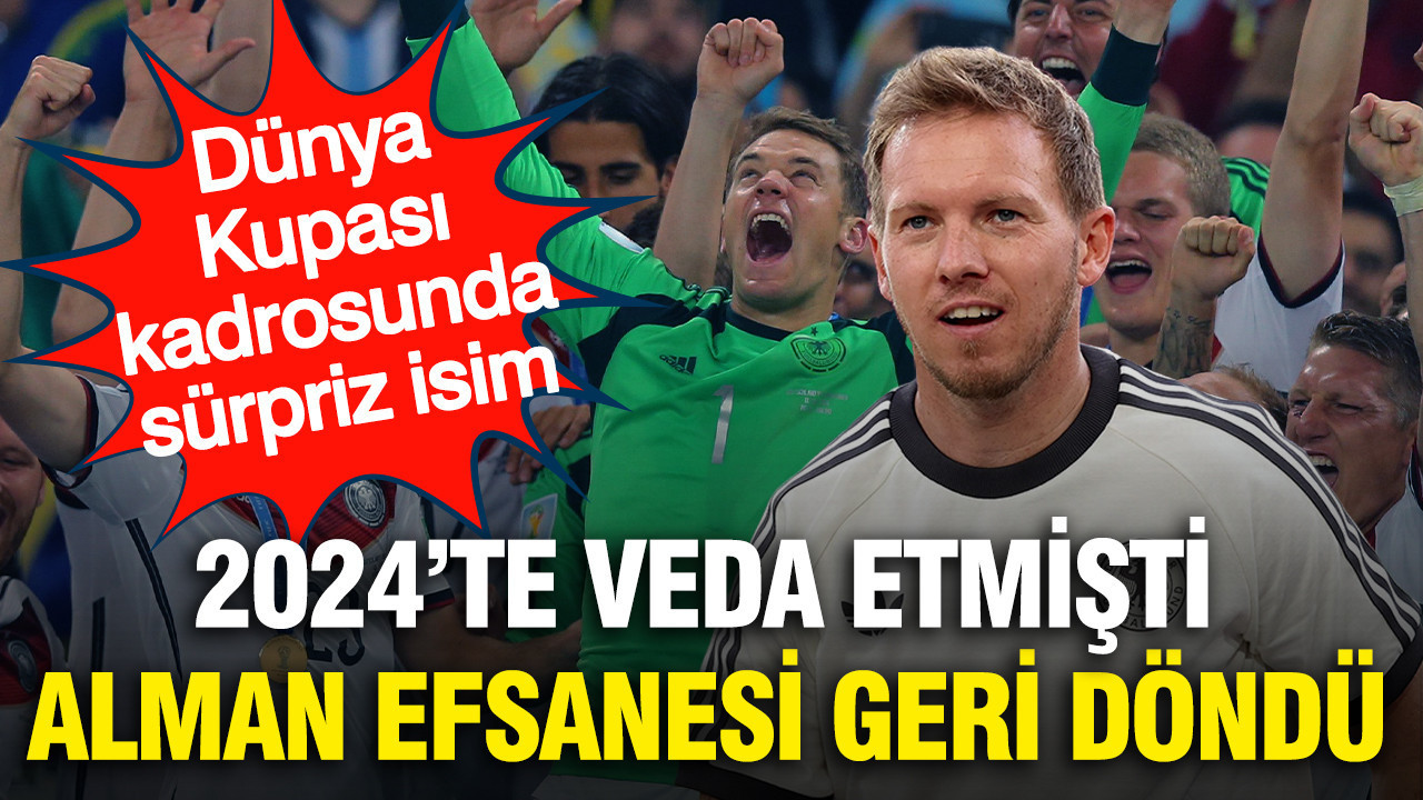2026 Dünya Kupası İçin Geri Dönen Alman Efsanesi: Manuel Neuer