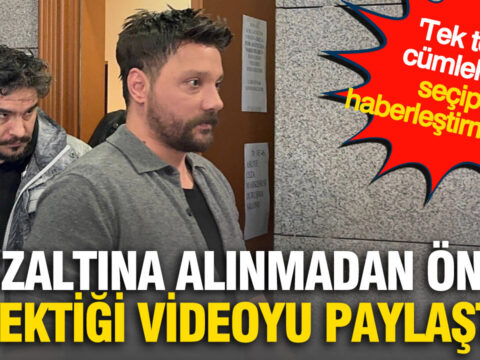 Oguzhan ugur gozaltina alinmadan once cektigi uzun bir video kaydini paylasti fBy1iQAJ